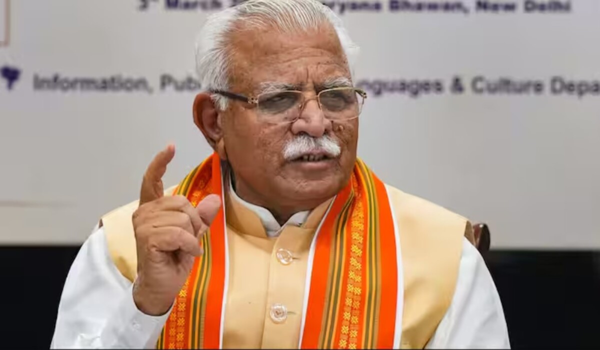 You are currently viewing Arvind Kejriwal Arrest: अरविंद केजरीवाल की गिरफ़्तारी पर, Manohar Lal Khattar ने कहा, ‘ऐसे लोग…’