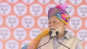 Read more about the article कांग्रेस ने झूठ का पुलिंदा किया जारी’, घोषणापत्र में मुस्लिम लीग की सोच झलक रही : PM मोदी