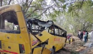 Haryana School Bus Accident: ईद के दिन, कनीना, महेंद्रगढ़ में GL Public School की बस का एक दुर्घटनाग्रस्त हो गया, इस हादसे में 25 से अधिक बच्चे घायल