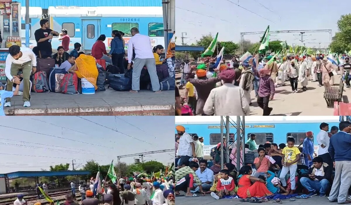 You are currently viewing Kisan Andolan: बठिंडा एक्सप्रेस सहित नौ ट्रेनें रद्द; आठ की मार्ग बदल गयी