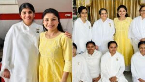 Read more about the article ब्रम्हकुमारी आश्रम पहुंची शहनाज गिल