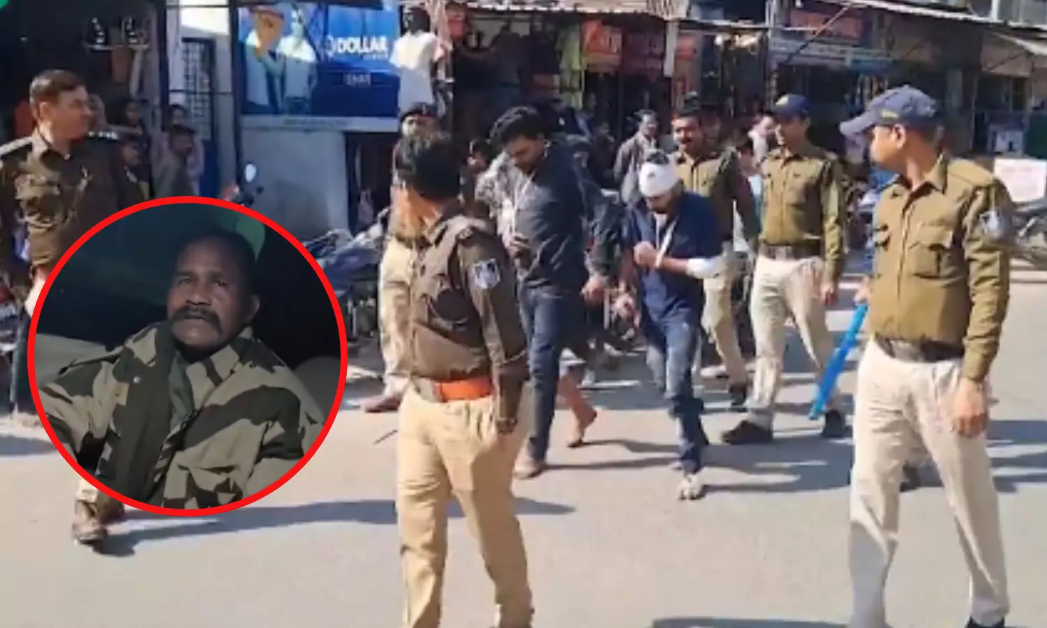 You are currently viewing इंदौर में खुलेआम गुंडागर्दी! शराब पीने से मना किया, तो पुलिस वाले पर ही कर दिया हमला: जब पुलिस ने निकला जुलूस तो सिर-पैर में पट्टियां बांधे लंगड़ाते दिखे बदमाश!