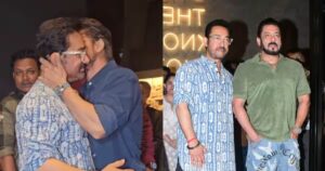 Read more about the article ‘Loveyapa’ स्क्रीनिंग में तीनों खान का जलवा: शाहरुख ने किया किस, सलमान ने लगाया गले; तीनों खान की दोस्ती ने लूटी महफिल!