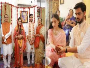 Read more about the article आज परिणय सूत्र में बंधेंगे शिवराज सिंह चौहान के बेटे कुणाल सिंह चौहान, देशभर की दिग्गज हस्तियां होंगी शामिल; हिन्दू और जैन परंपराओं के साथ सम्पन्न होगा भव्य विवाह समारोह