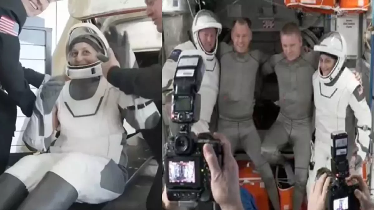 Read more about the article 8 दिन का मिशन, 9 महीने की परीक्षा: भारतीय मूल की बेटी सुनीता विलियम्स ने अंतरिक्ष में रचा इतिहास, सफलतापूर्वक पृथ्वी पर लौटीं; 1650°C की भीषण गर्मी से होकर गुजरा था स्पेसक्राफ्ट!