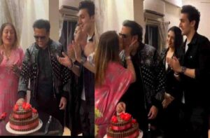 Read more about the article बॉलीवुड के चहेते कपल गोविंदा और सुनीता के तलाक की खबरों के बीच वायरल हुआ उनका रोमांटिक वीडियो, कुछ सेकंड के लिए बच्चे हुए अनकम्फर्टेबल!