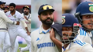 Read more about the article क्या बुमराह का विकल्प राहुल होंगे? या पंत और शुभमन में से कोई एक संभालेगा टेस्ट क्रिकेट की कमान? विराट और रोहित ने कहा टेस्ट को अलविदा,अब टेस्ट कप्तानी को लेकर मचा घमासान!