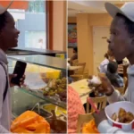 इस्कॉन मंदिर के रेस्टोरेंट में अफ्रीकी युवक ने खाया चिकन, बादशाह बोले – “इसे चिकन नहीं, चप्पलों की भूख है!”; सोशल मीडिया पर वायरल वीडियो से मचा हंगामा!