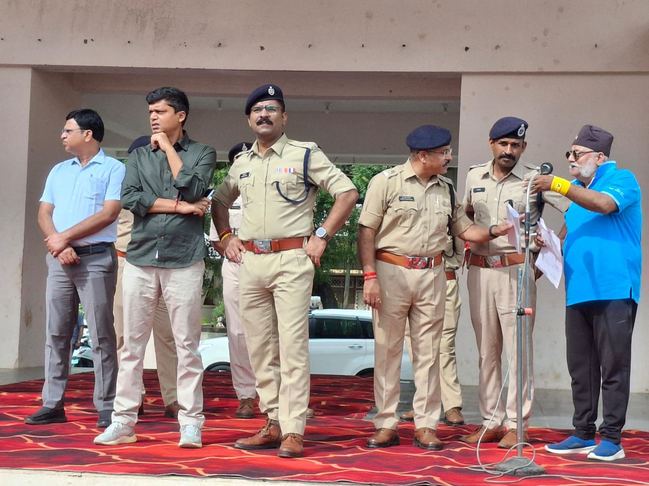 Read more about the article स्वतंत्रता दिवस समारोह की फाइनल रिहर्सल हुई