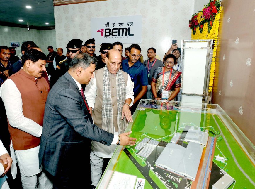 Read more about the article PM मोदी की पहल पर रायसेन में 1800 करोड़ की रेल कोच इकाई, 5 हजार लोगों को मिलेगा रोजगार: रक्षा मंत्री राजनाथ सिंह ने किया ‘ब्रह्मा परियोजना’ का भूमिपूजन, भोपाल-विदिशा को होगा बड़ा लाभ!