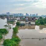 दिल्ली के कई इलाकों में पानी भरा