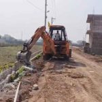 राजनांदगांव में अवैध प्लाटिंग पर चला बुलडोजर, जिला प्रशासन ने अतिक्रमण को लेकर की कार्रवाई