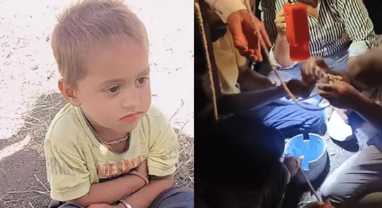 You are currently viewing Ujjain: 70 फीट गहरे बोरवेल गिरा 3 साल का मासूम, 12 घंटे से जारी रेस्क्यू ऑपरेशन, NDRF भी मौके पर