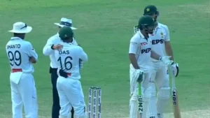 Read more about the article ओवरएक्टिंग के 50 रुपये काटो भाई!’ LIVE मैच में भिड़े मोहम्मद रिजवान और लिटन दास, बांग्लादेशी खिलाड़ियों ने जमकर लिए मजे,VIDEO