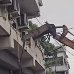 साउथ 24 परगना में अभिषेक बनर्जी के पार्टी कार्यालय पर प्रशासन की कार्रवाई, कथित अवैध निर्माण का हिस्सा ध्वस्त